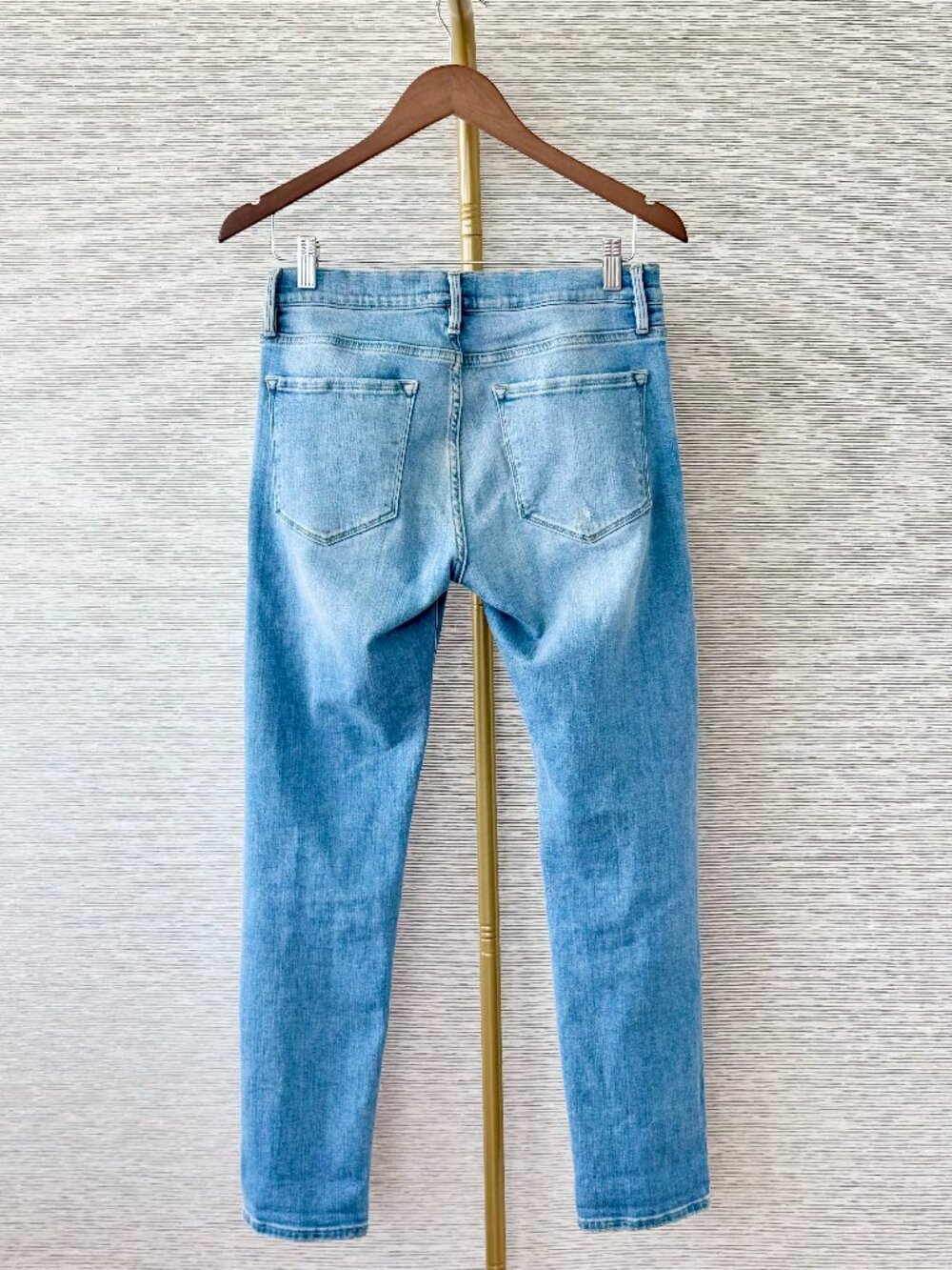 FRAME Le Garcon Ankle Sim Boyfriend Jeans in Florence - Size 26 - Picture 6 of 8
